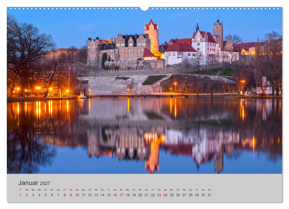 Die Saale Von Franken zur Elbe (CALVENDO Wandkalender 2027)