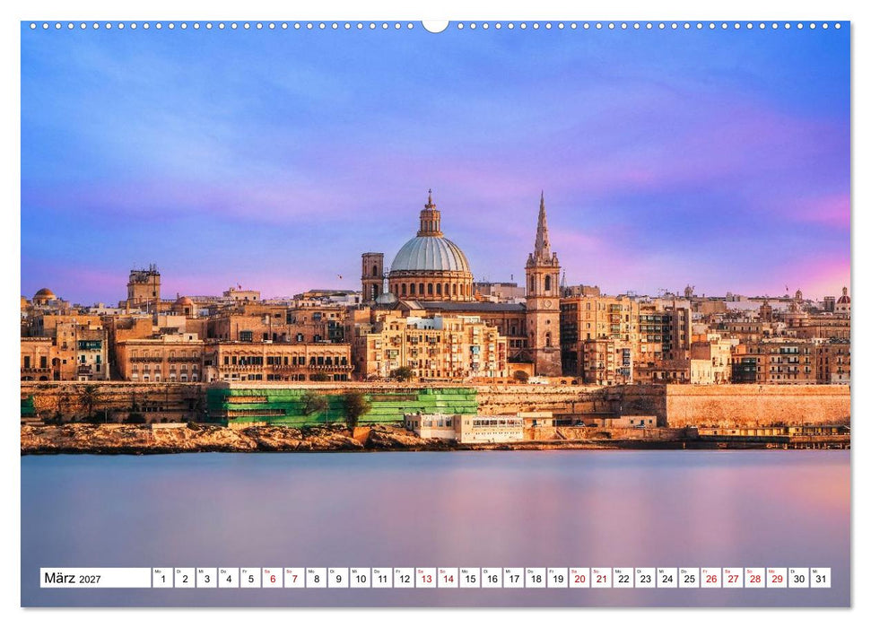 Wundervolles Malta (CALVENDO Premium Wandkalender 2027)