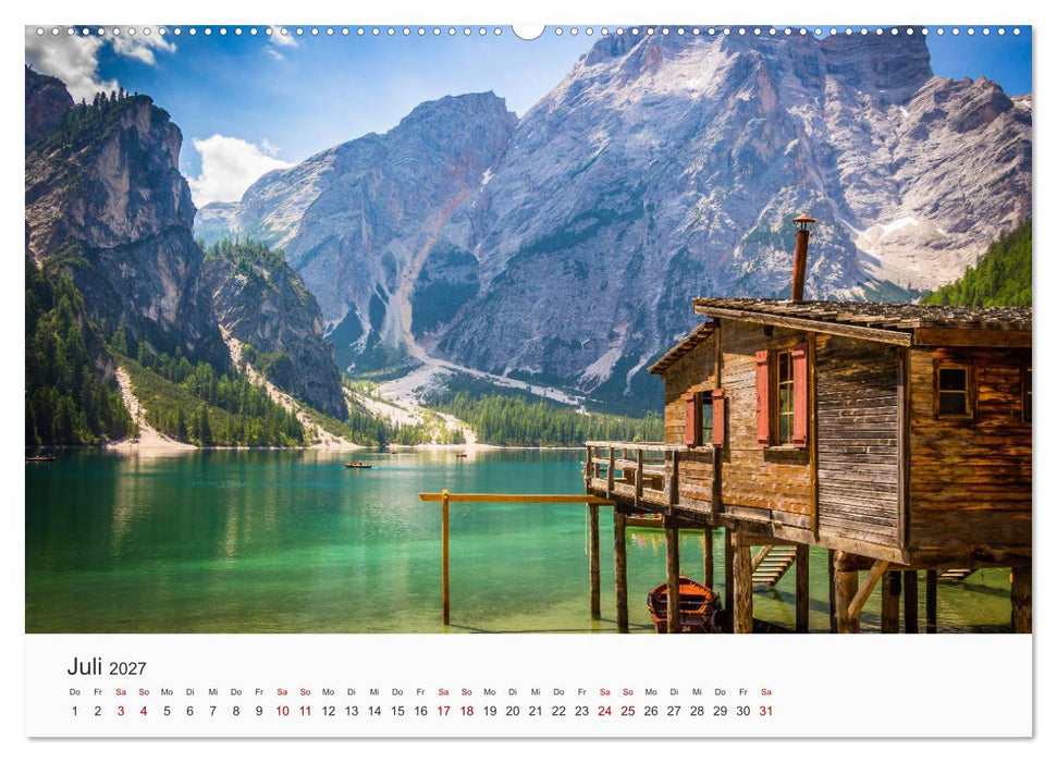Die schönsten Orte in Italien. (CALVENDO Premium Wandkalender 2027)