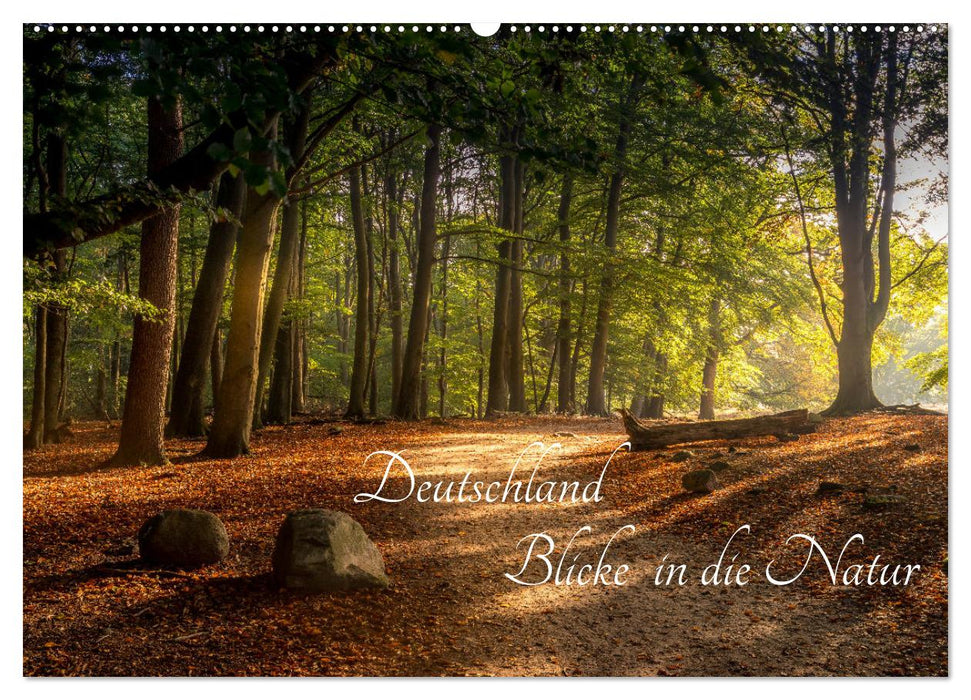 Deutschland Blicke in die Natur (CALVENDO Wandkalender 2027)