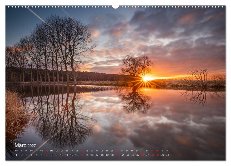 Deutschland Blicke in die Natur (CALVENDO Wandkalender 2027)