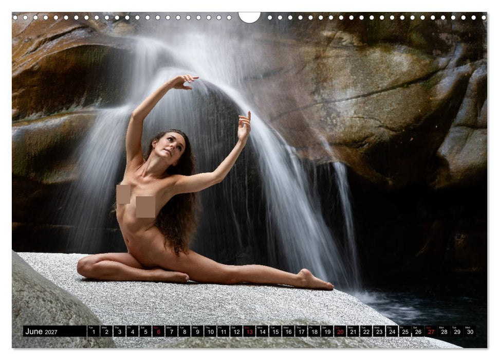 Nudes in Ticino (CALVENDO Monthly Calendar 2027)