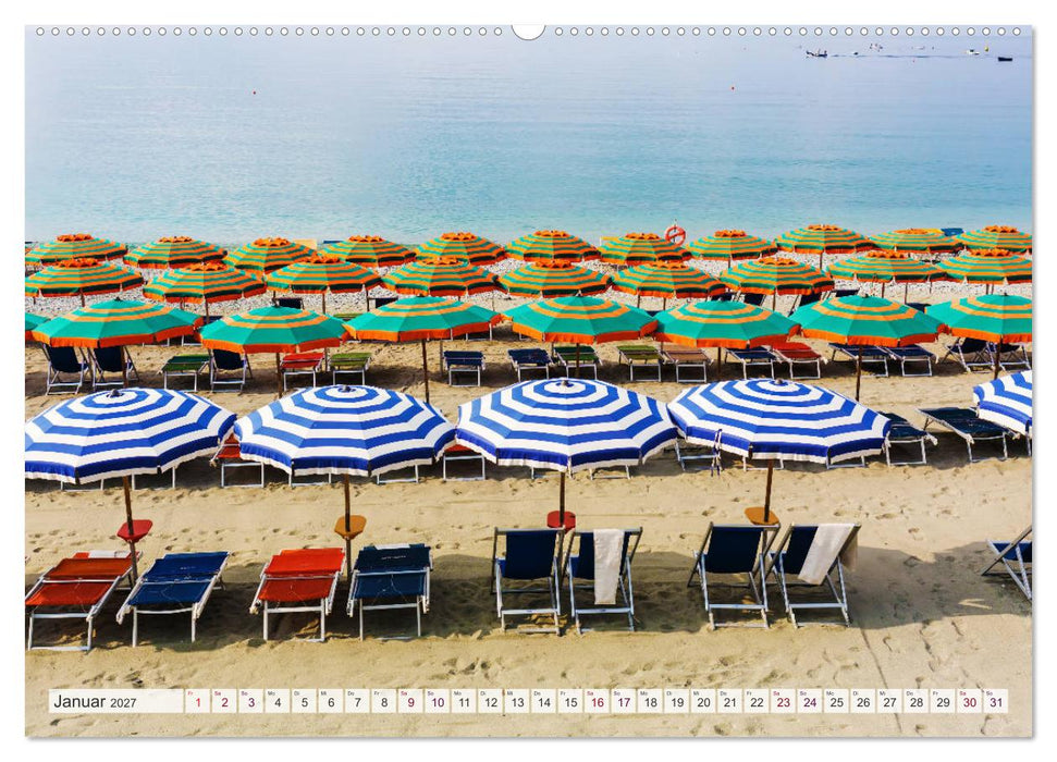 Cinque Terre - Fünf malerische Dörfer an der ligurischen Küste (CALVENDO Wandkalender 2027)