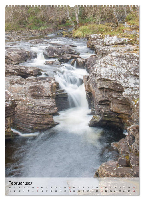 Schottland -Schottische Highlands (CALVENDO Wandkalender 2027)
