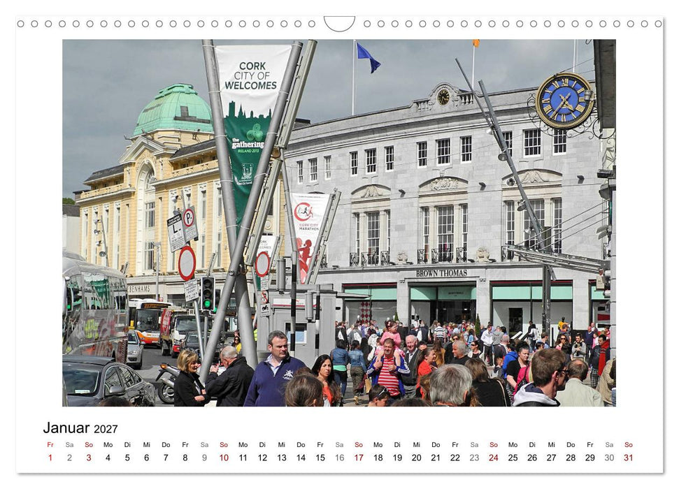 Irlands Rebel County, der Südwesten von Cork bis Sherkin Island (CALVENDO Wandkalender 2027)