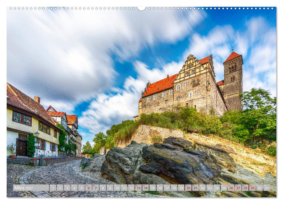 Quedlinburg - 1000 Jahre Geschichte im Harz (CALVENDO Wandkalender 2027)