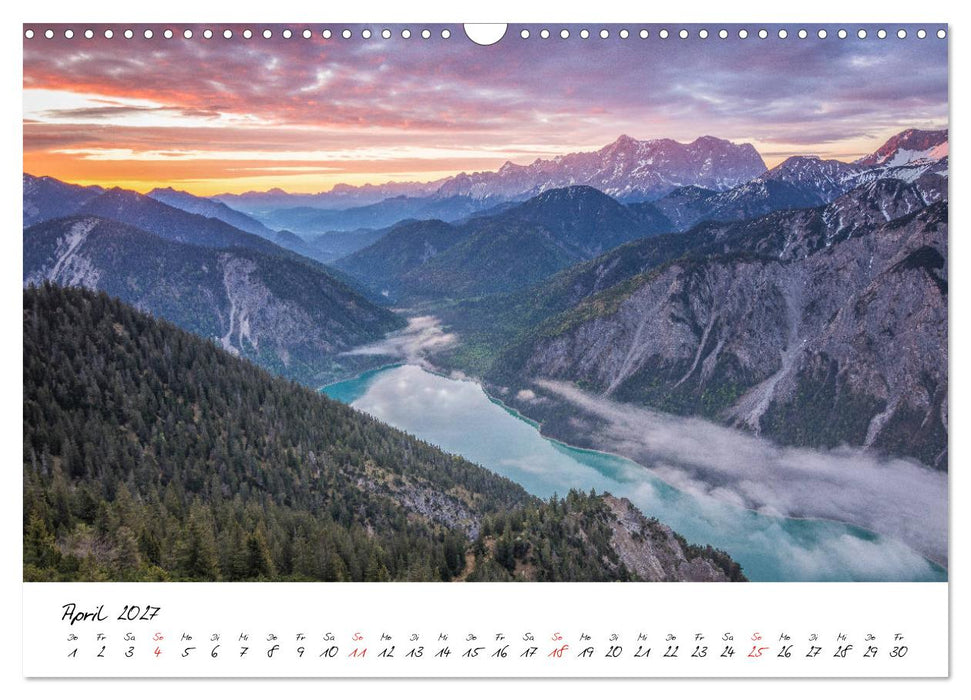 Bergpixel´s Reise durch die Alpen (CALVENDO Wandkalender 2027)