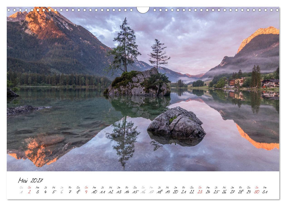 Bergpixel´s Reise durch die Alpen (CALVENDO Wandkalender 2027)