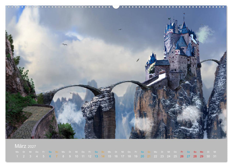 Fantastisch und surreal - Landschaften (CALVENDO Wandkalender 2027)