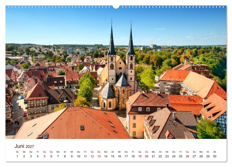 Bad Wimpfen. (CALVENDO Premium Wandkalender 2027)