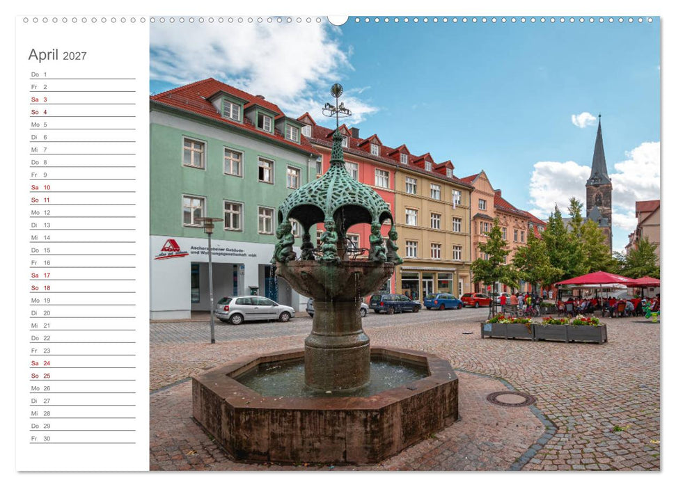 Stadtansichten Aschersleben (CALVENDO Wandkalender 2027)