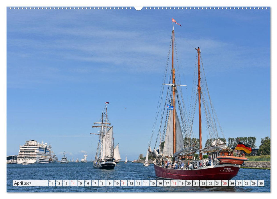 Die HANSE SAIL Das große Seglertreffen in Rostock (CALVENDO Wandkalender 2027)