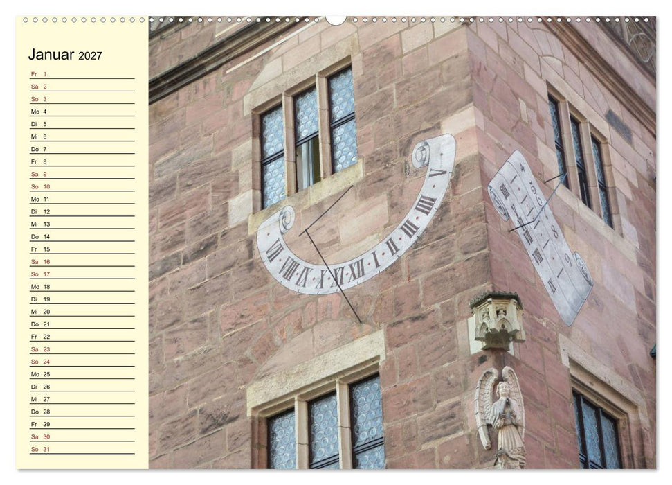 Nürnbergs Altstadt erleben (CALVENDO Wandkalender 2027)