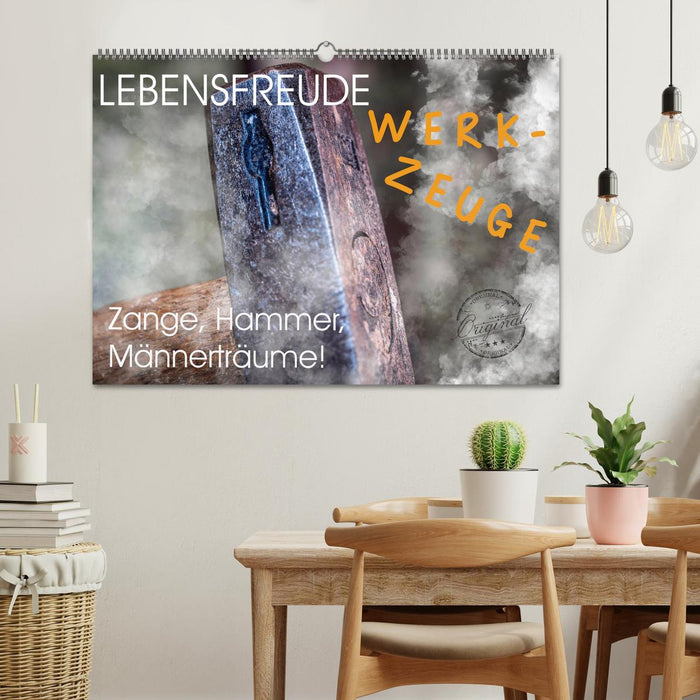Lebensfreude Werkzeuge (CALVENDO Wandkalender 2027)