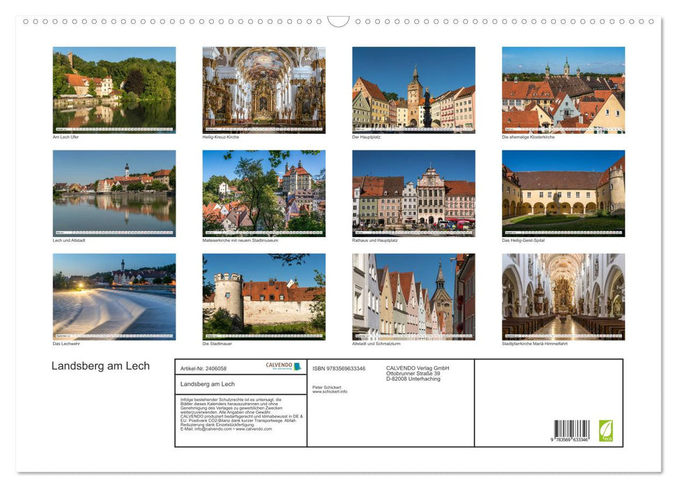 Landsberg am Lech (CALVENDO Wandkalender 2027)