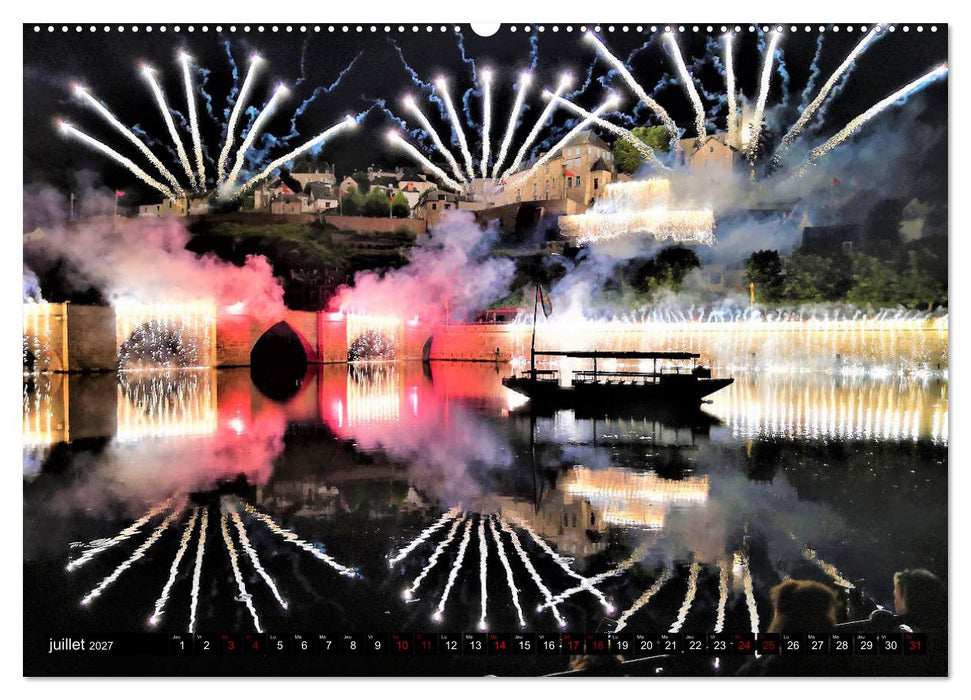 Un été dans le Périgord (CALVENDO Calendrier supérieur 2027)