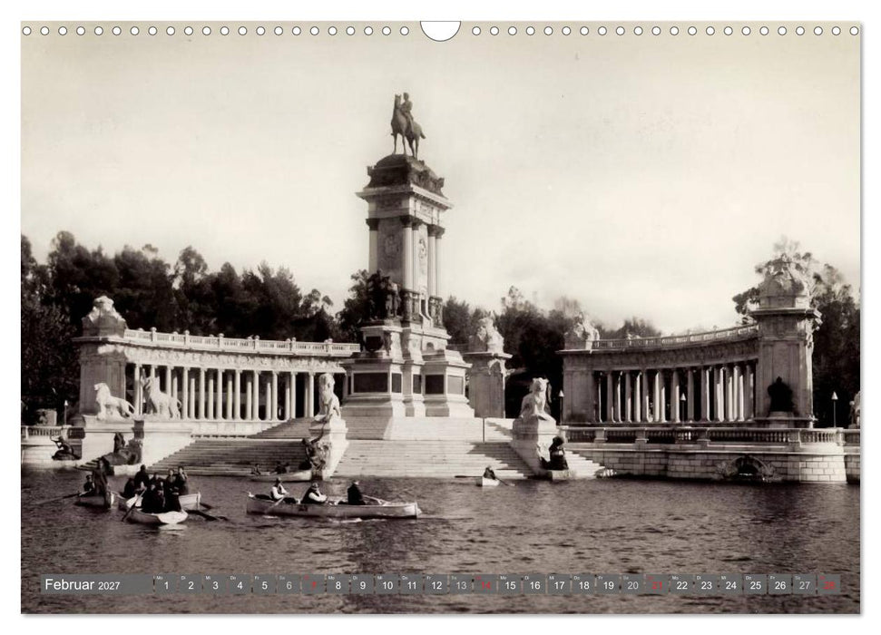 Erinnerungen an das alte Madrid (CALVENDO Wandkalender 2027)