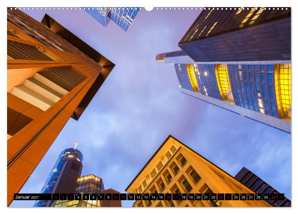 FRANKFURT Impressionen aus Mainhattan (CALVENDO Premium Wandkalender 2027)