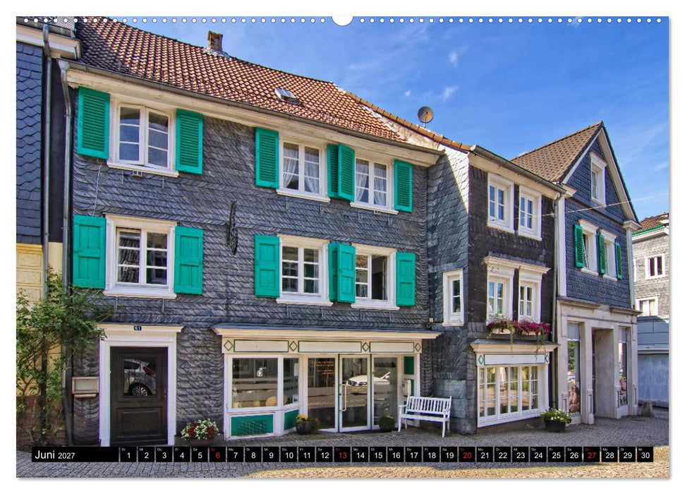 Stadtansichten Hückeswagen (CALVENDO Wandkalender 2027)