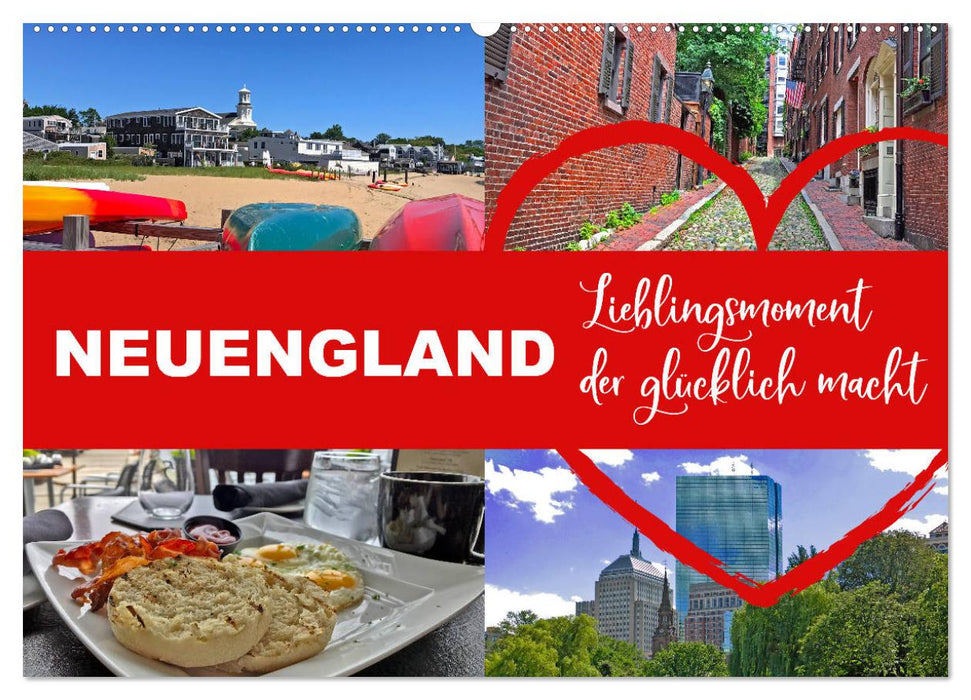 Neuengland USA Kalender 2027 (CALVENDO Wandkalender 2027)