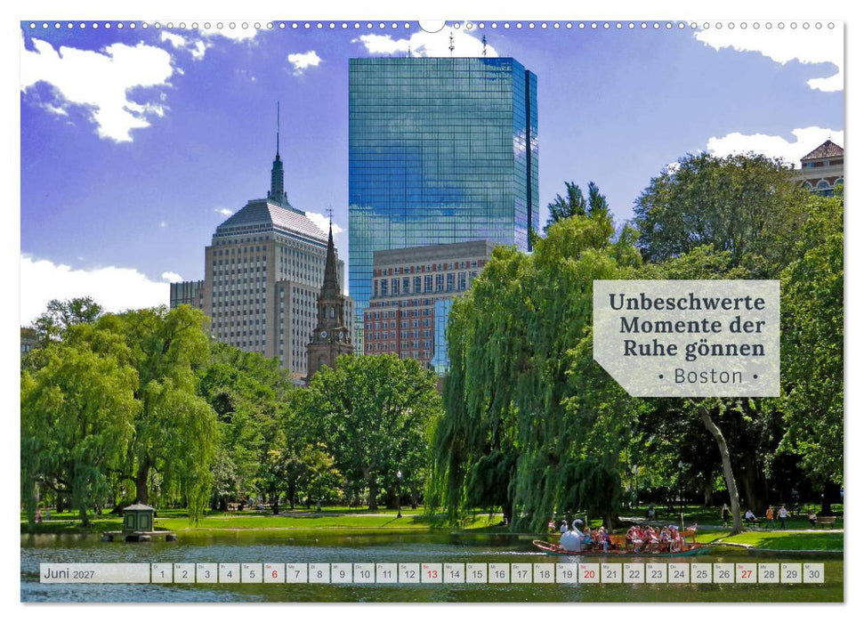 Neuengland USA Kalender 2027 (CALVENDO Wandkalender 2027)