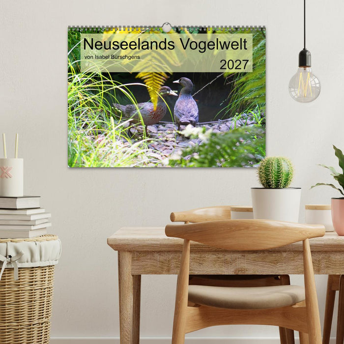 Neuseelands Vogelwelt (CALVENDO Wandkalender 2027)