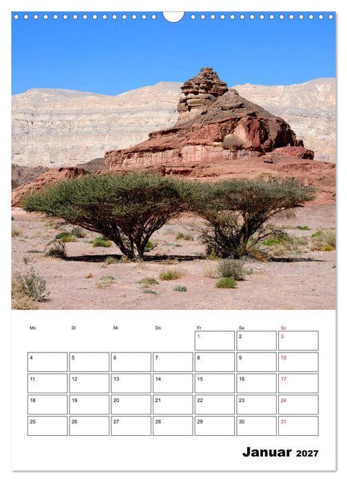 Israel - Der Monatsplaner 2027 (CALVENDO Wandkalender 2027)