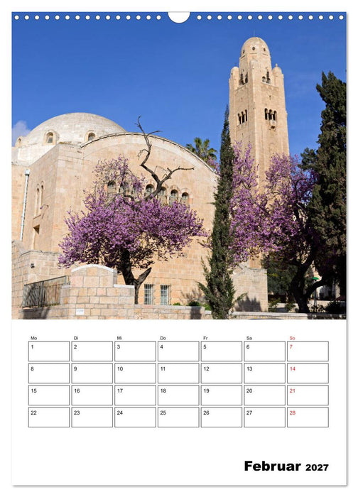 Israel - Der Monatsplaner 2027 (CALVENDO Wandkalender 2027)
