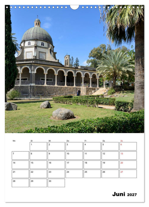 Israel - Der Monatsplaner 2027 (CALVENDO Wandkalender 2027)