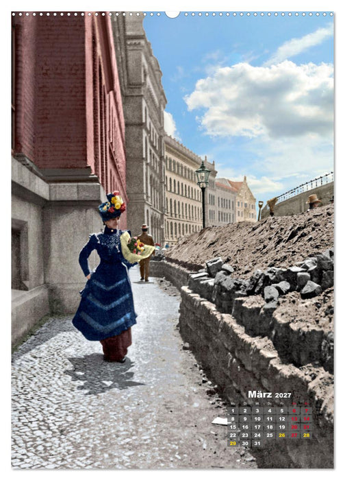 Alt Berlin nach Heinrich Zille in Farbe (CALVENDO Wandkalender 2027)