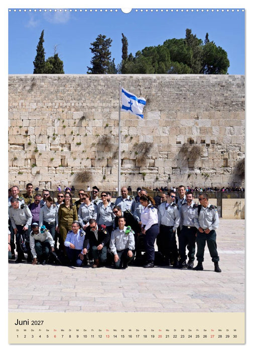 Jerusalem - Jeruschalajim (CALVENDO Wandkalender 2027)