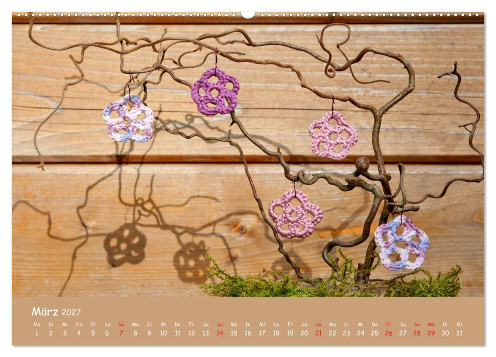 Aus Liebe zum Häkeln (CALVENDO Premium Wandkalender 2027)