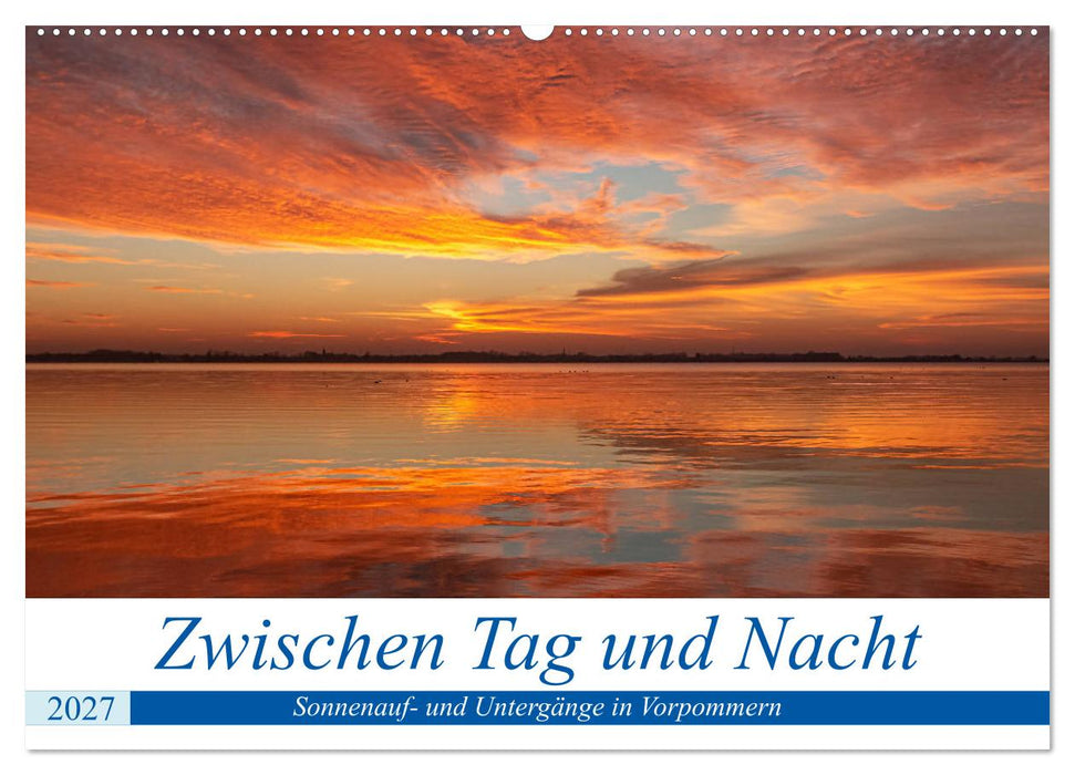 Vorpommern zwichen Tag und Nacht (CALVENDO Wandkalender 2027)