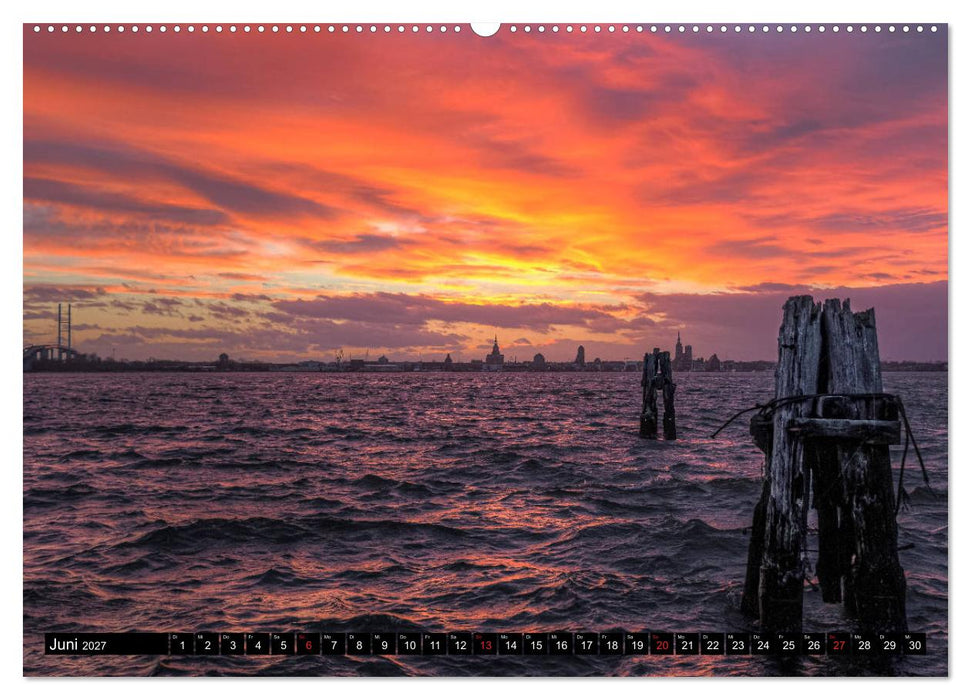Vorpommern zwichen Tag und Nacht (CALVENDO Wandkalender 2027)