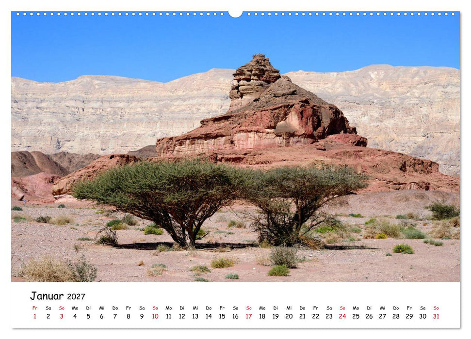 Traumziel Israel (CALVENDO Wandkalender 2027)