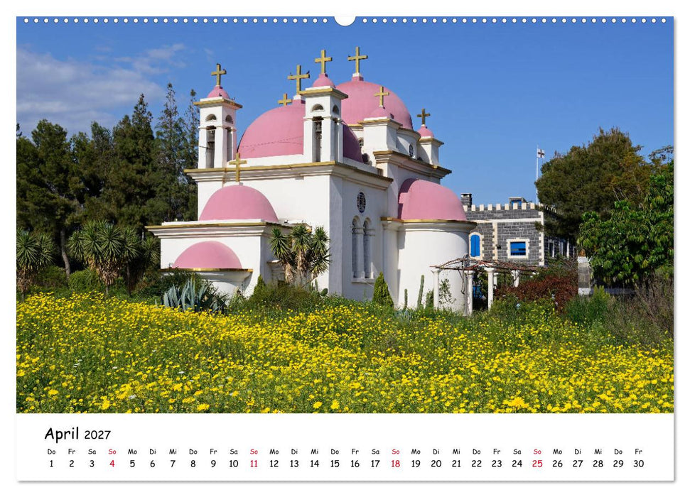 Traumziel Israel (CALVENDO Wandkalender 2027)