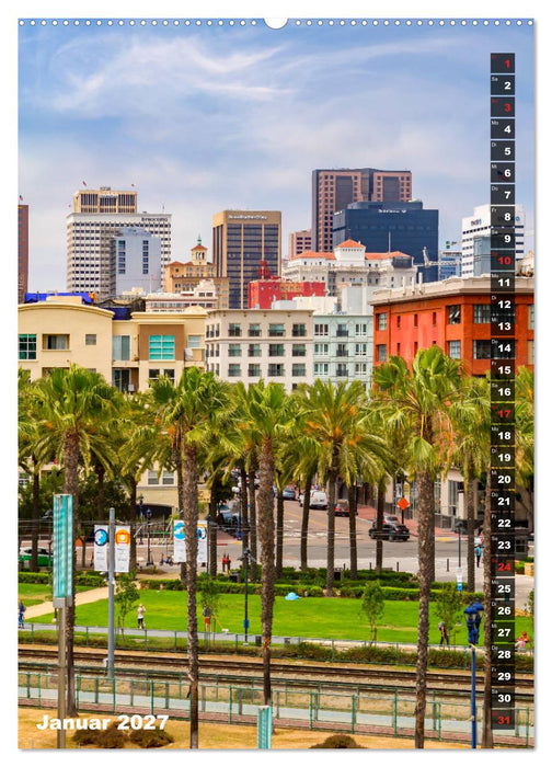 SAN DIEGO Küstenmetropole mit Flair (CALVENDO Premium Wandkalender 2027)