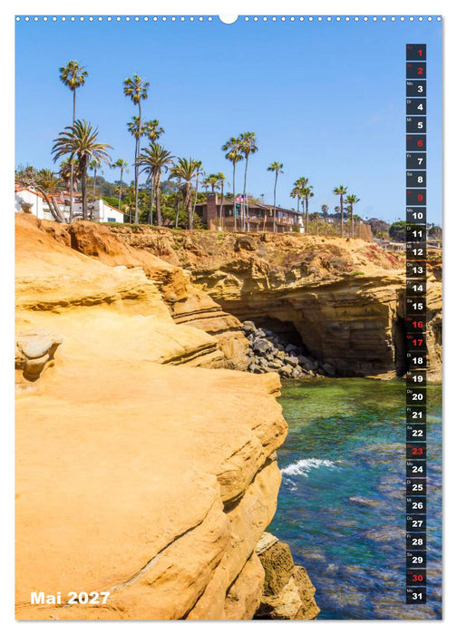 SAN DIEGO Küstenmetropole mit Flair (CALVENDO Premium Wandkalender 2027)