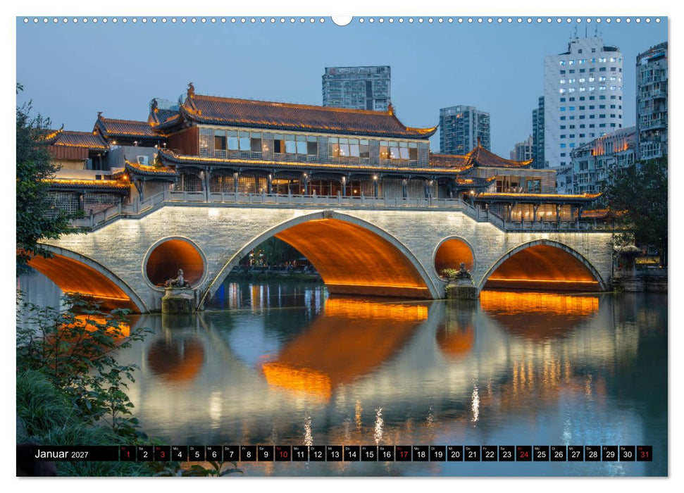 China Journey (CALVENDO Premium Wandkalender 2027)