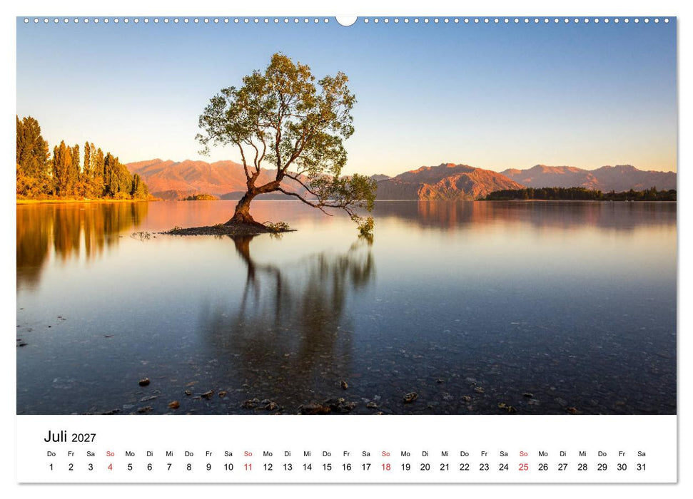 Neuseeland - Atemberaubende Natur und Landschaften (CALVENDO Premium Wandkalender 2027)
