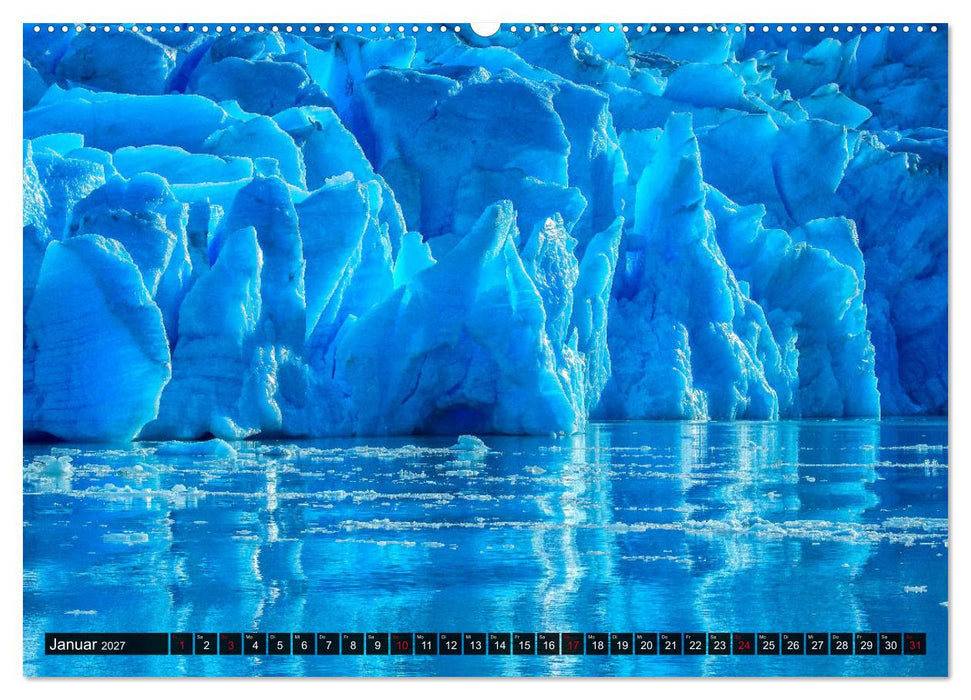Patagonien und Feuerland (CALVENDO Premium Wandkalender 2027)