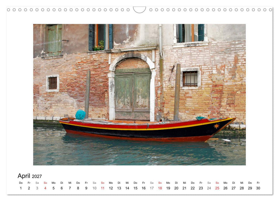 Venedig - Vergängliche Schönheit (CALVENDO Wandkalender 2027)