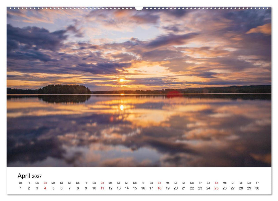 Schwedischer Sommer in Värmland (CALVENDO Wandkalender 2027)