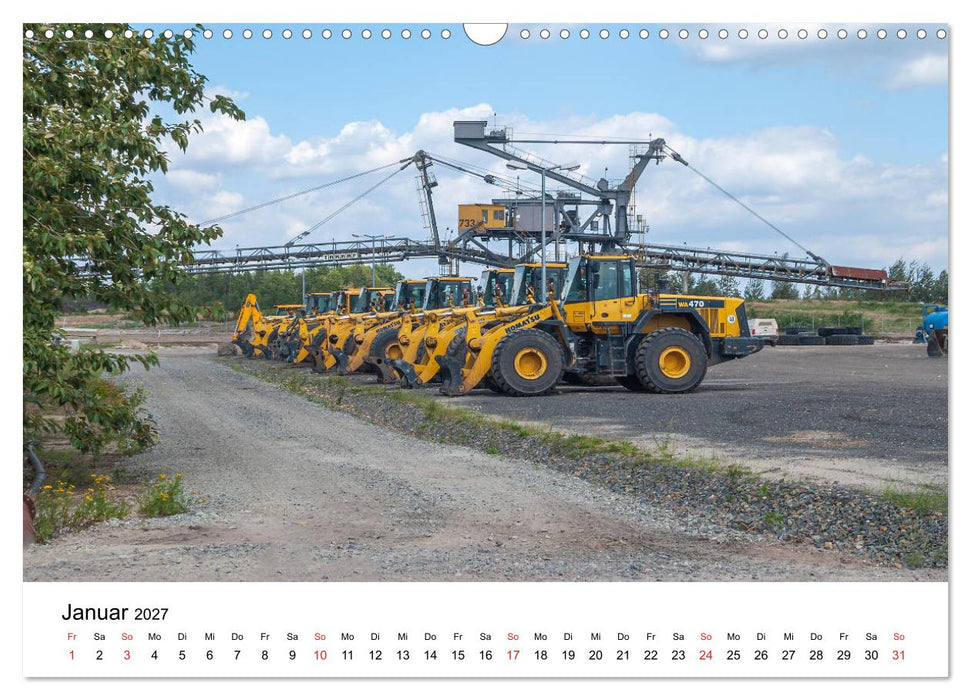 Bergbaulandschaften (CALVENDO Wandkalender 2027)