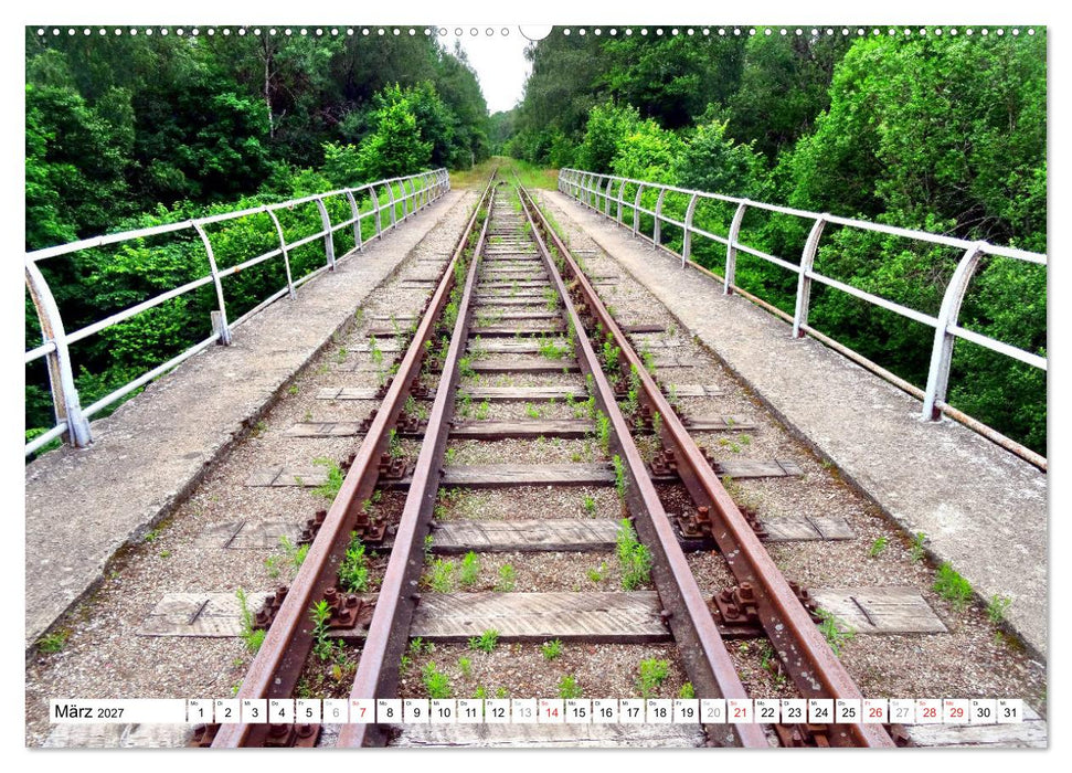 Schienen ins Nichts - Ein Stück ostpreußischer Eisenbahngeschichte (CALVENDO Wandkalender 2027)