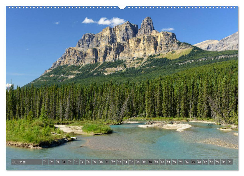 Kanada der Westen (CALVENDO Premium Wandkalender 2027)