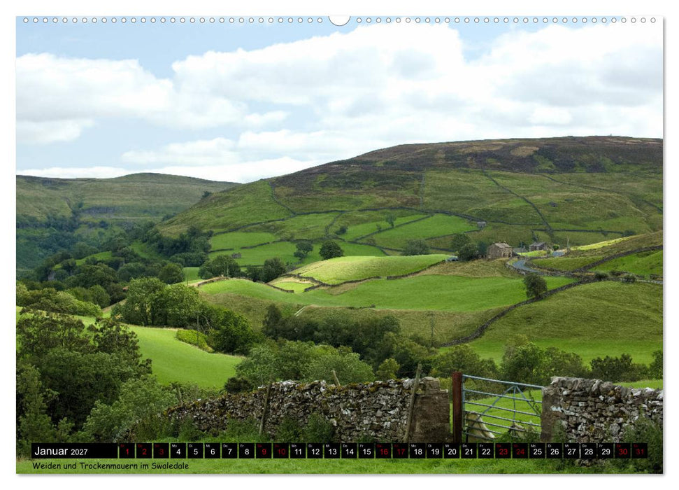 Traumhafte Yorkshire Dales (CALVENDO Premium Wandkalender 2027)