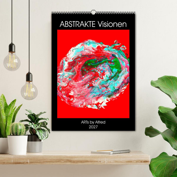 Abstrakte Visionen (CALVENDO Wandkalender 2027)