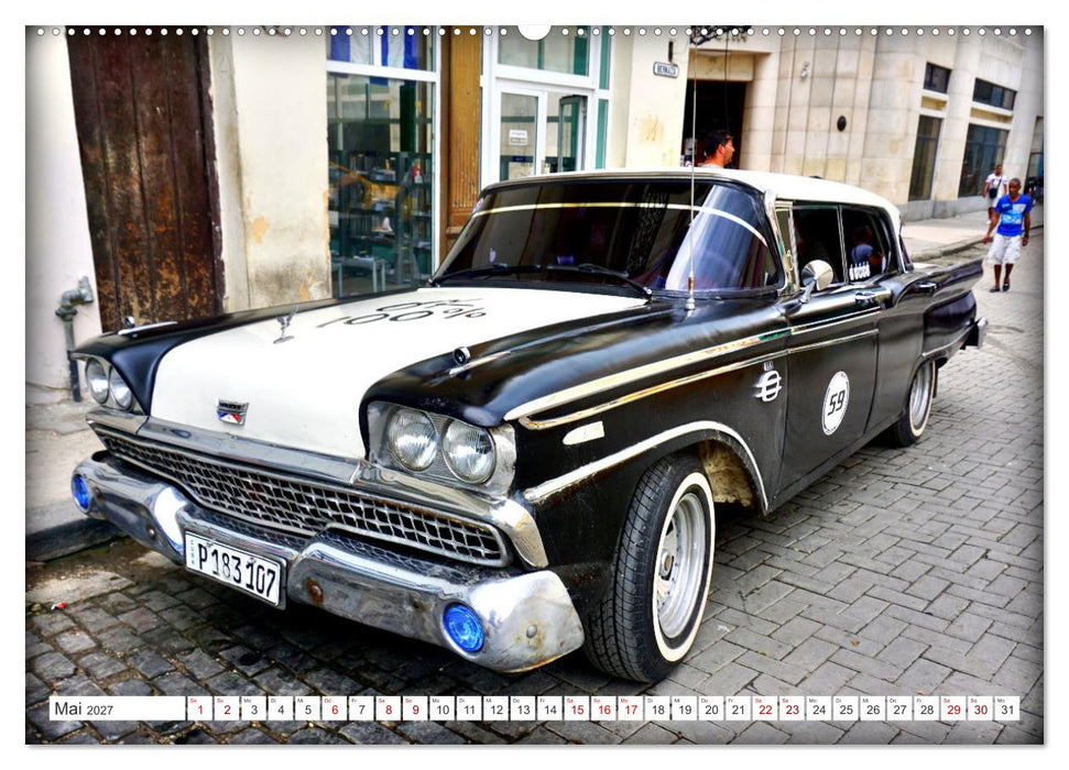 FORD 1959 - Die Auto-Legende (CALVENDO Premium Wandkalender 2027)