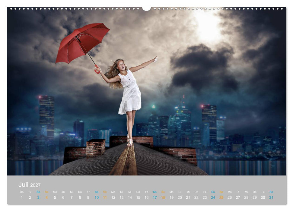 Fantastisch und surreal - Landschaften (CALVENDO Premium Wandkalender 2027)
